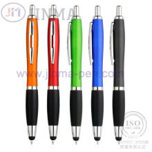 The Promotion Gifts Plastic Ball Pen Jm-6001d with One Stylus Touch